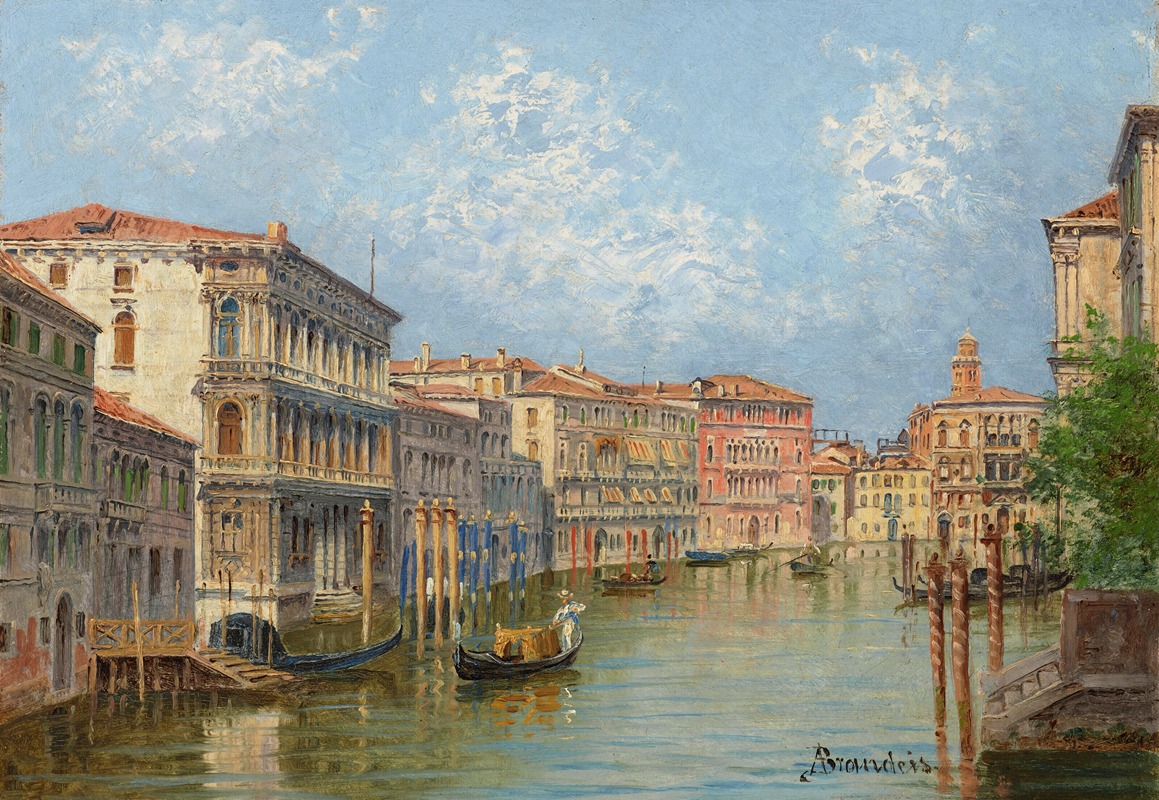 Antonietta Brandeis - The Grand Canal, Venice