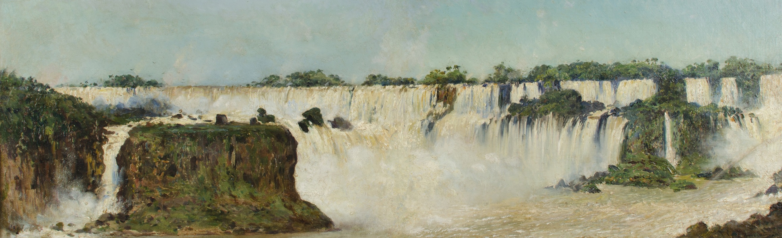 Augusto Ballerini - La cascada del Iguazú