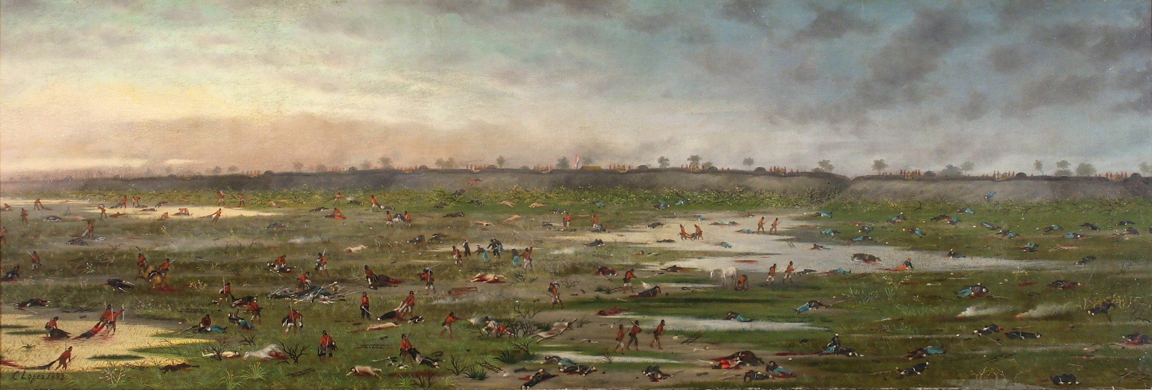 Cándido Lopez - Después de la Batalla de Curupaytí