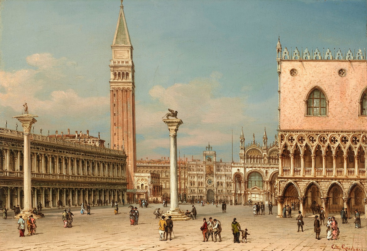 Carlo Grubacs - Piazza San Marco, Venice