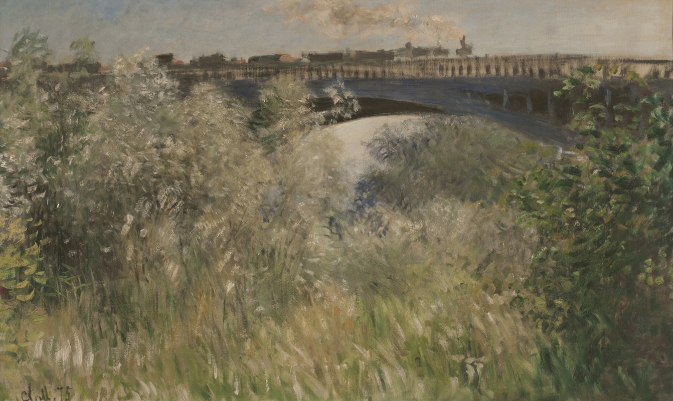 Claude Monet - Le Pont d` Argenteuil