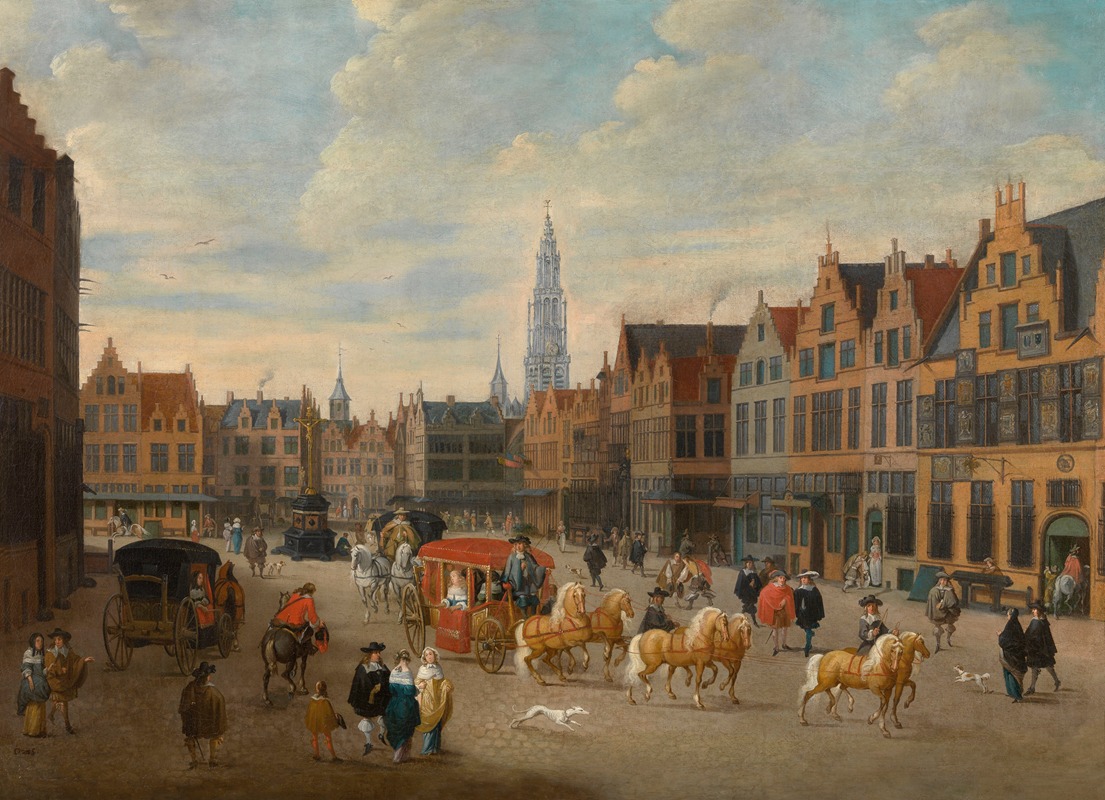 Erasmus De Bie - Meirplaats in Antwerp