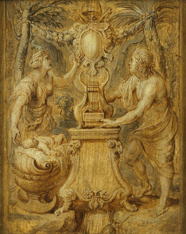 Peter Paul Rubens - Titelpagina ‘Sarbievii Lyricorum libri IV’