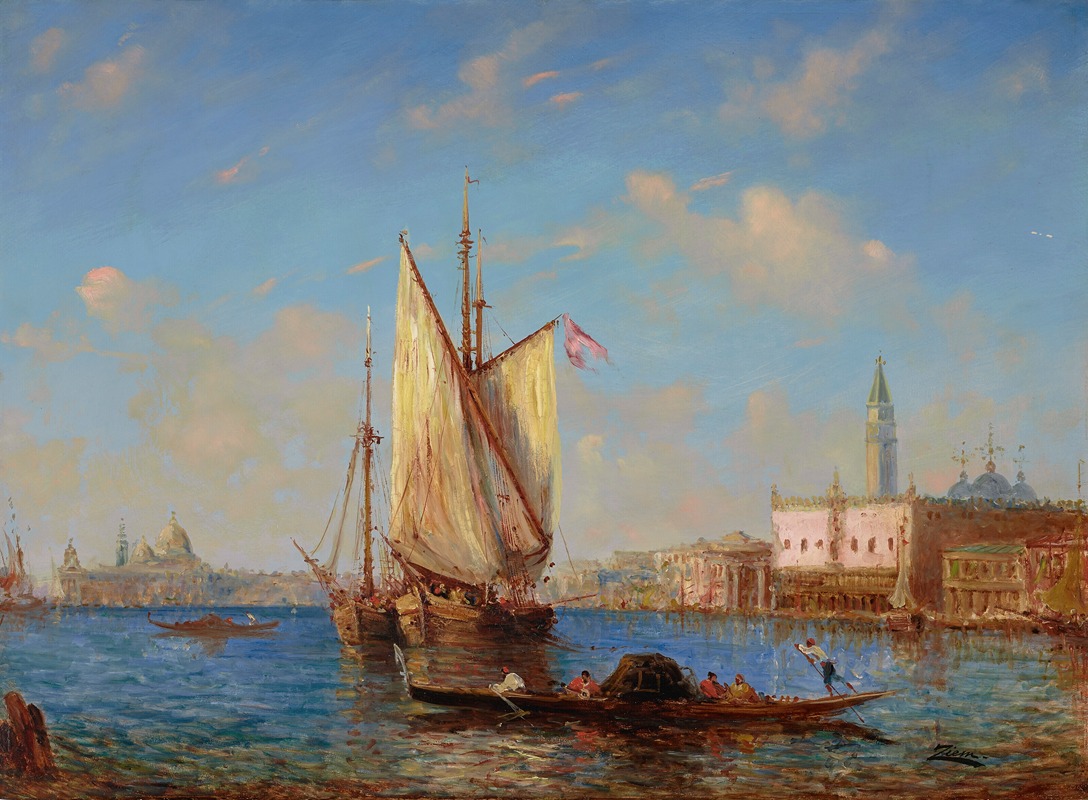 Félix Ziem - La Lagune, Venise