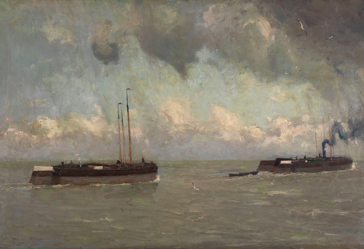 Frans Hens - On the Low Scheldt