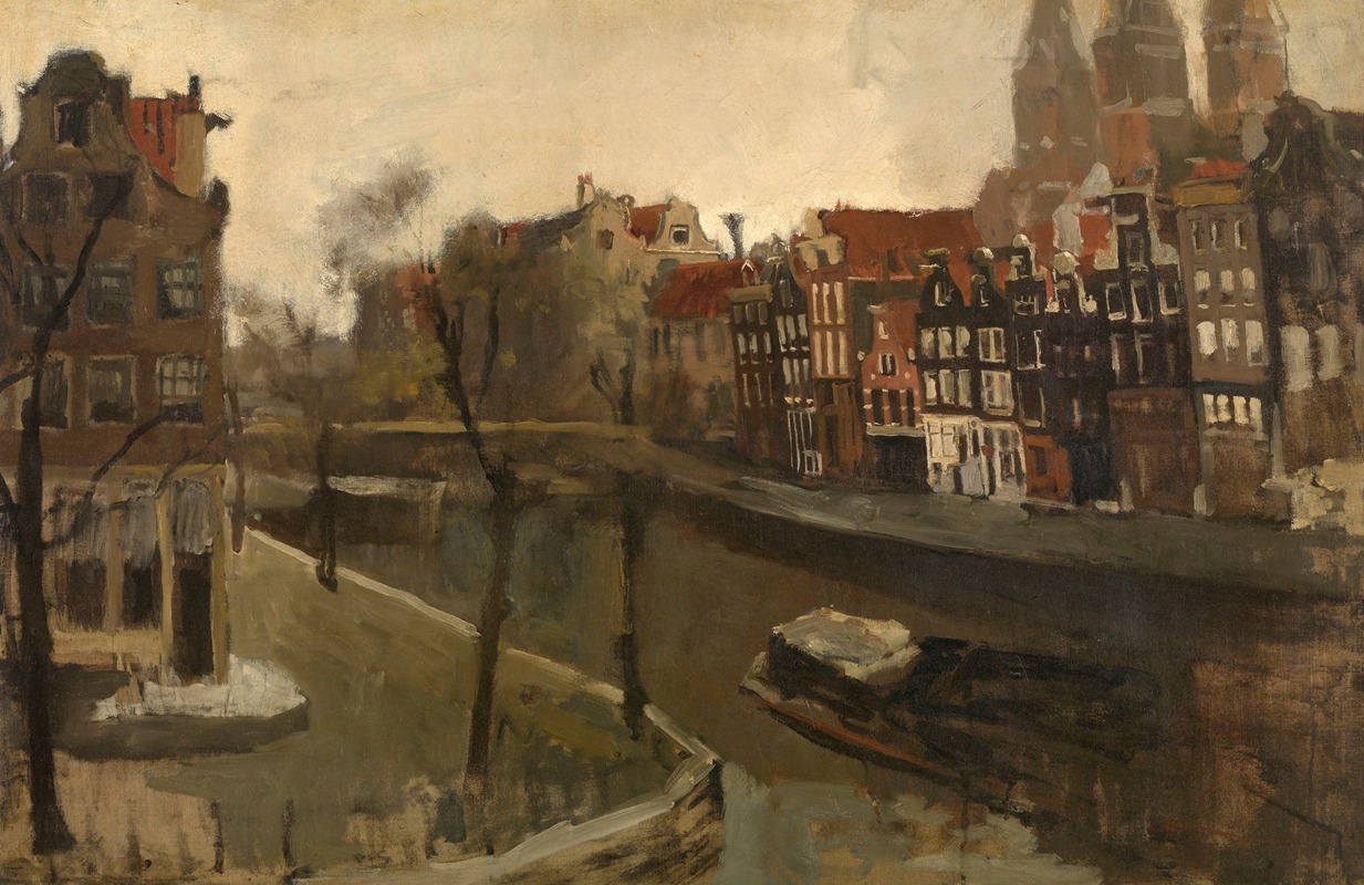 George Hendrik Breitner - Prinsengracht in Amsterdam