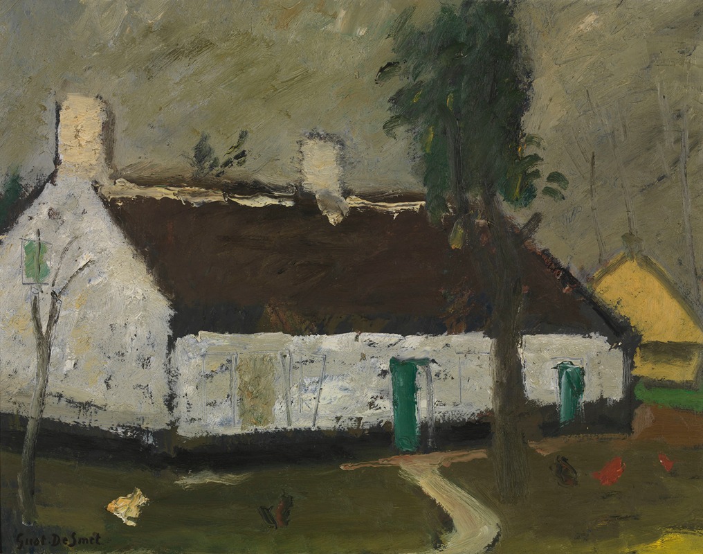Gustave De Smet - White Farm