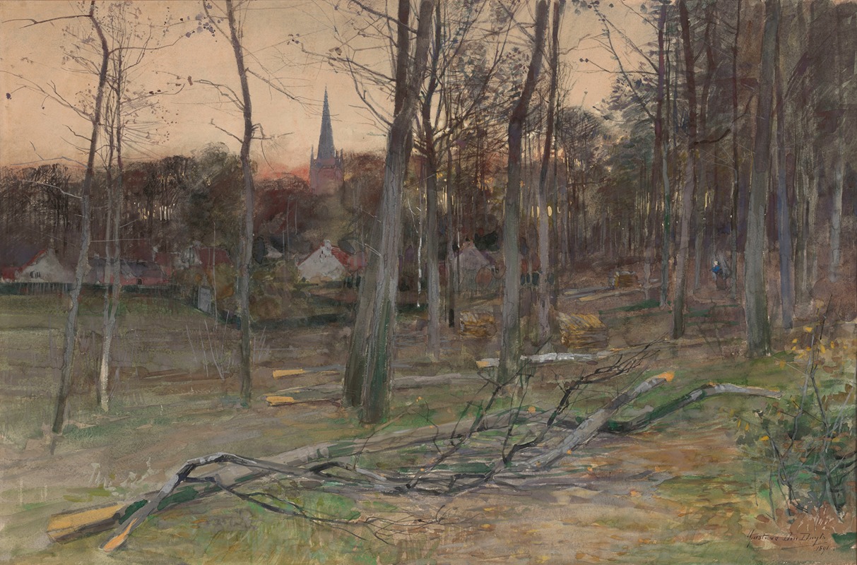 Gustave Den Duyts - Fallen Trees