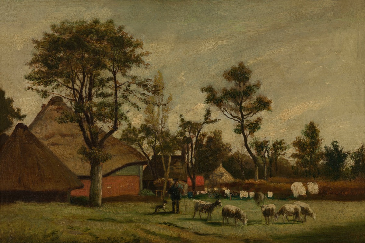 Henri de Braekeleer - Farmhouse