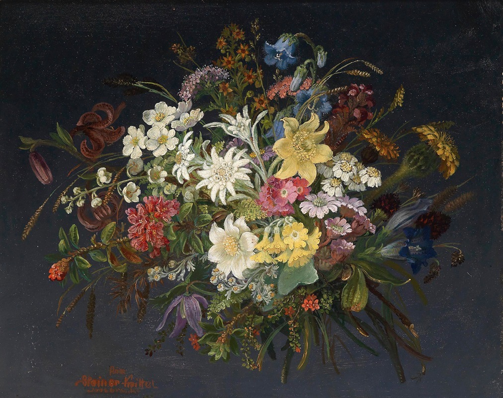 Anna Stainer-Knittel - Alpenblumen