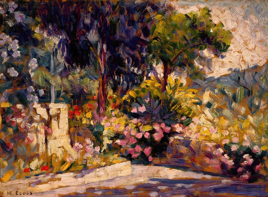 Henri-Edmond Cross - The Flowered Terrace