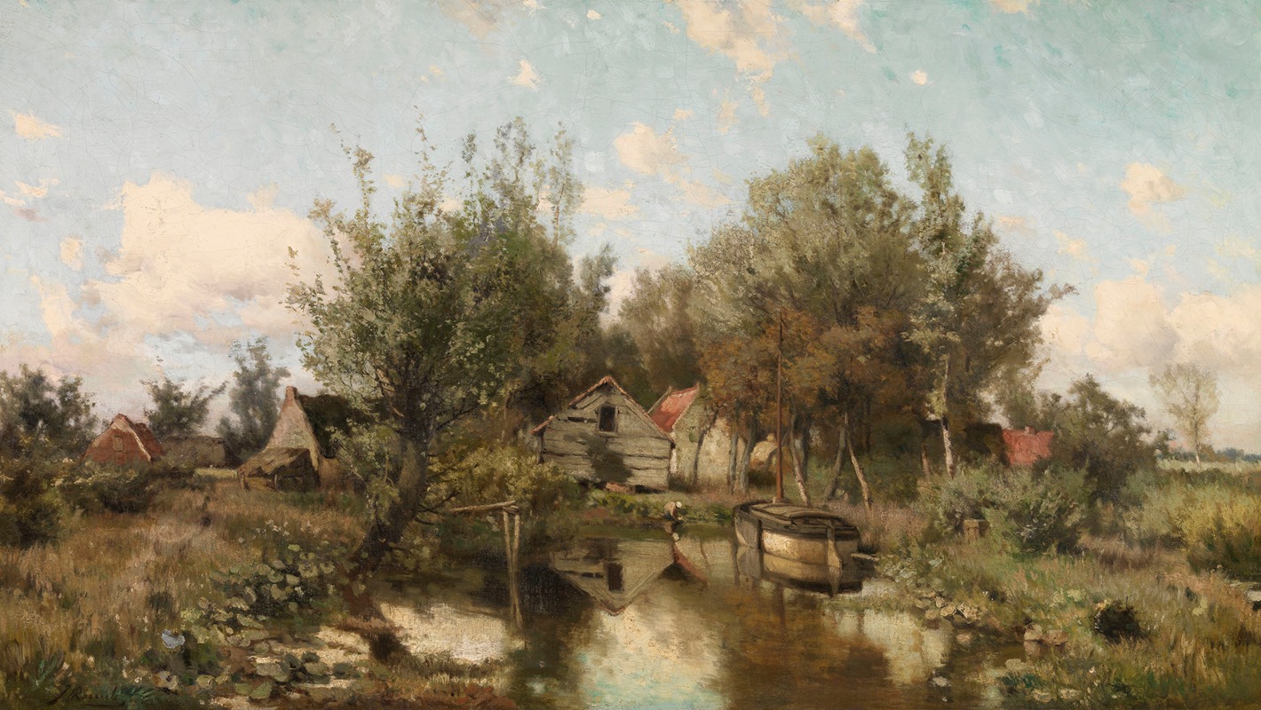 Jacques Rosseels - Landscape near Waasmunster