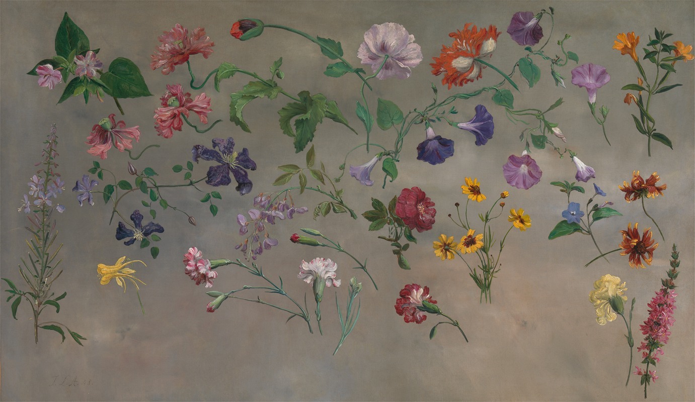 Jacques-Laurent Agasse - Studies of Flowers