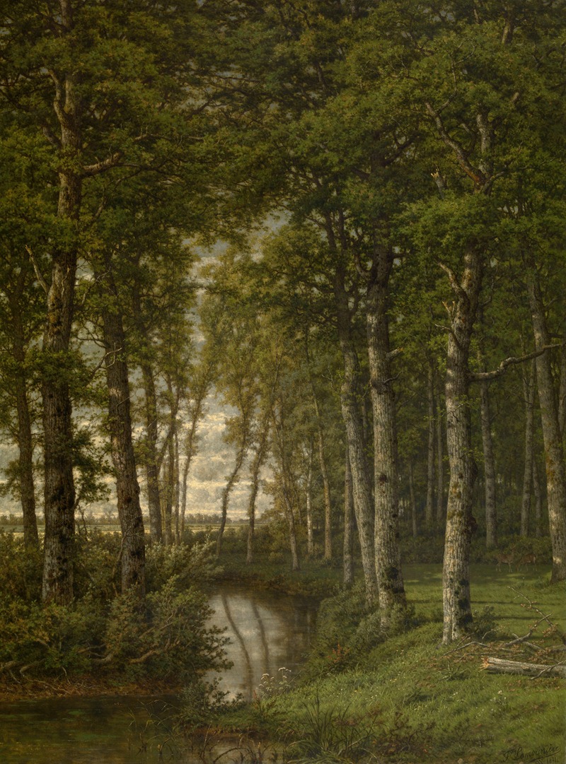 Jean Pierre François Lamorinière - Loneliness. Landscape in the Surroundings of Schilde