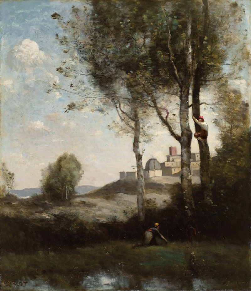 Jean-Baptiste-Camille Corot - Les dénicheurs Toscans