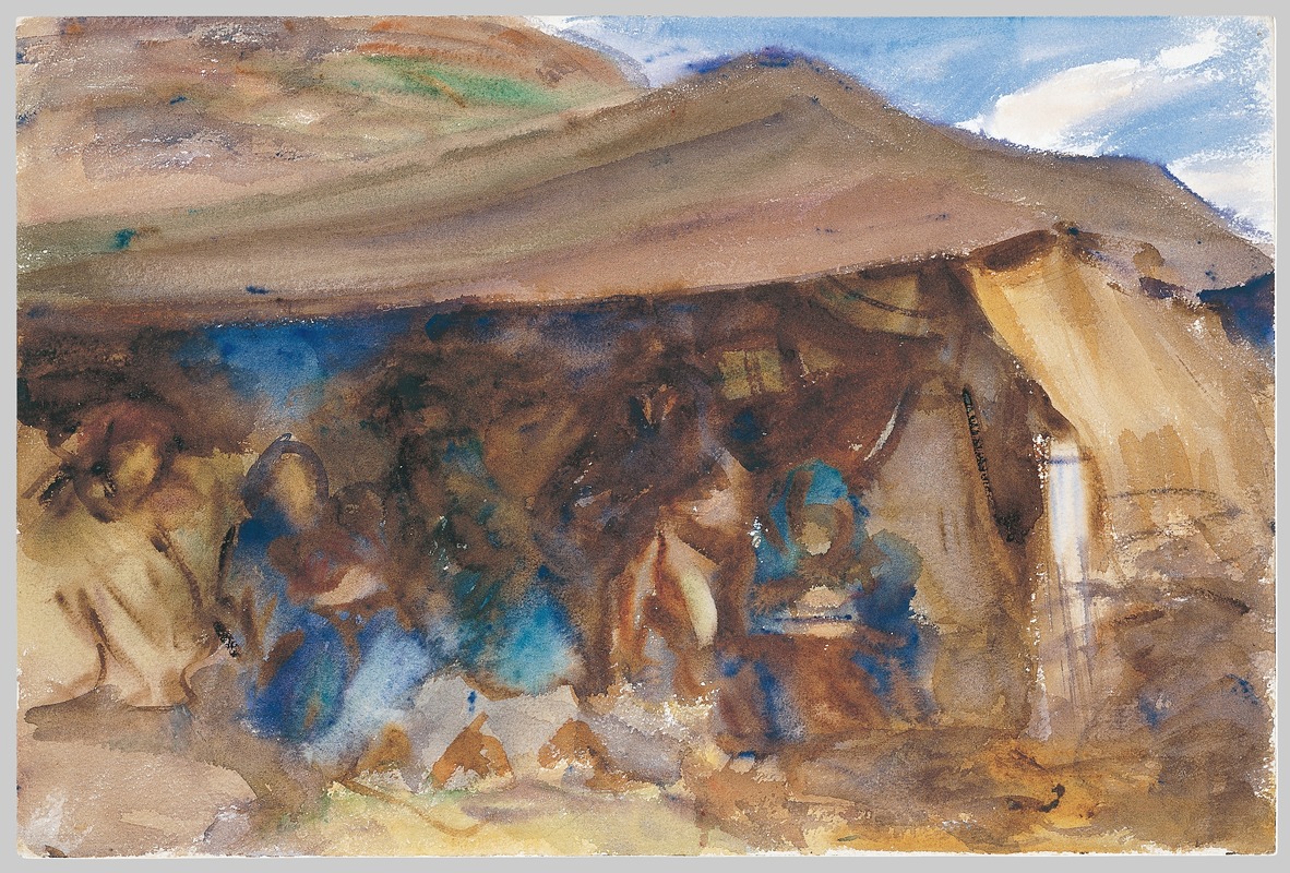 John Singer Sargent - Bedouin Tent