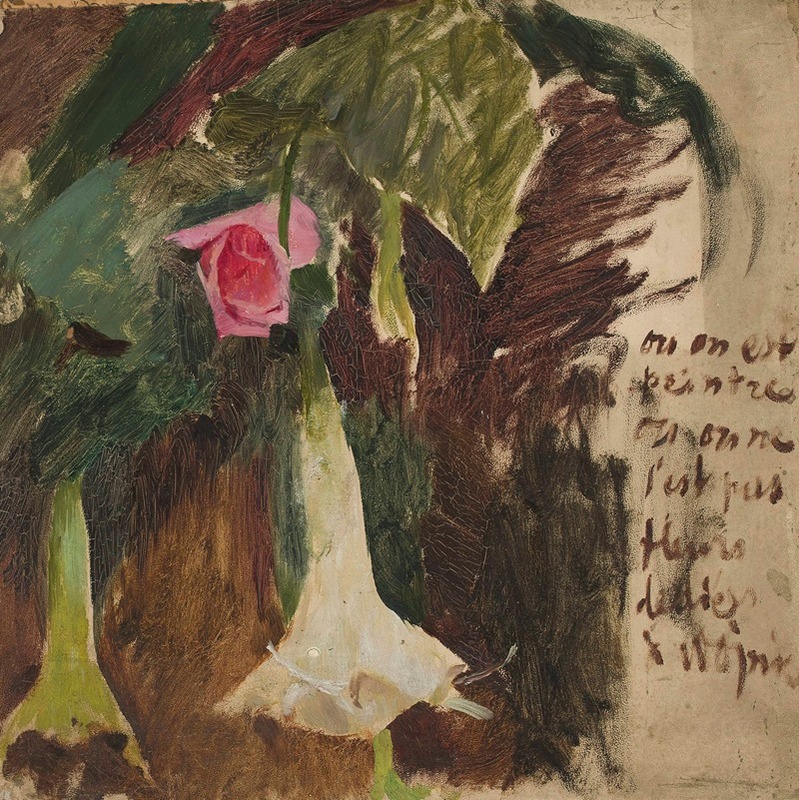 Jan Ciągliński - Study of flowers