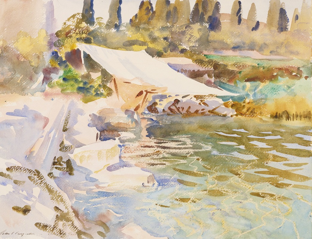John Singer Sargent - Lake Garda
