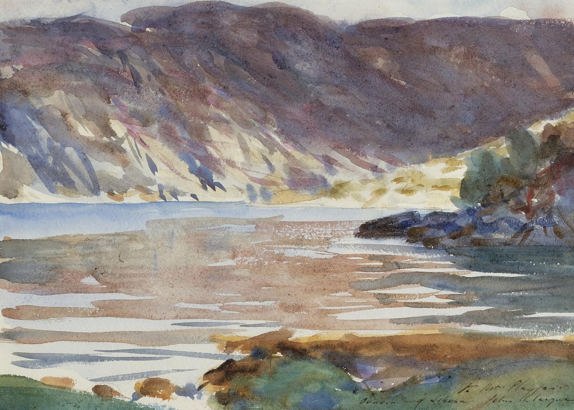 John Singer Sargent - Loch Moidart