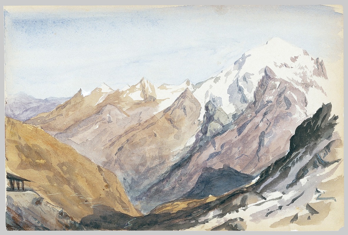 John Singer Sargent - Mountain Study