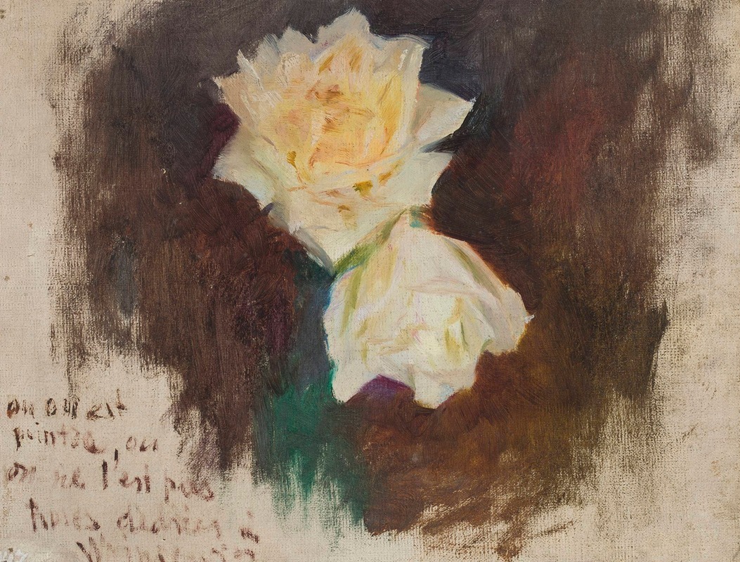 Jan Ciągliński - White roses