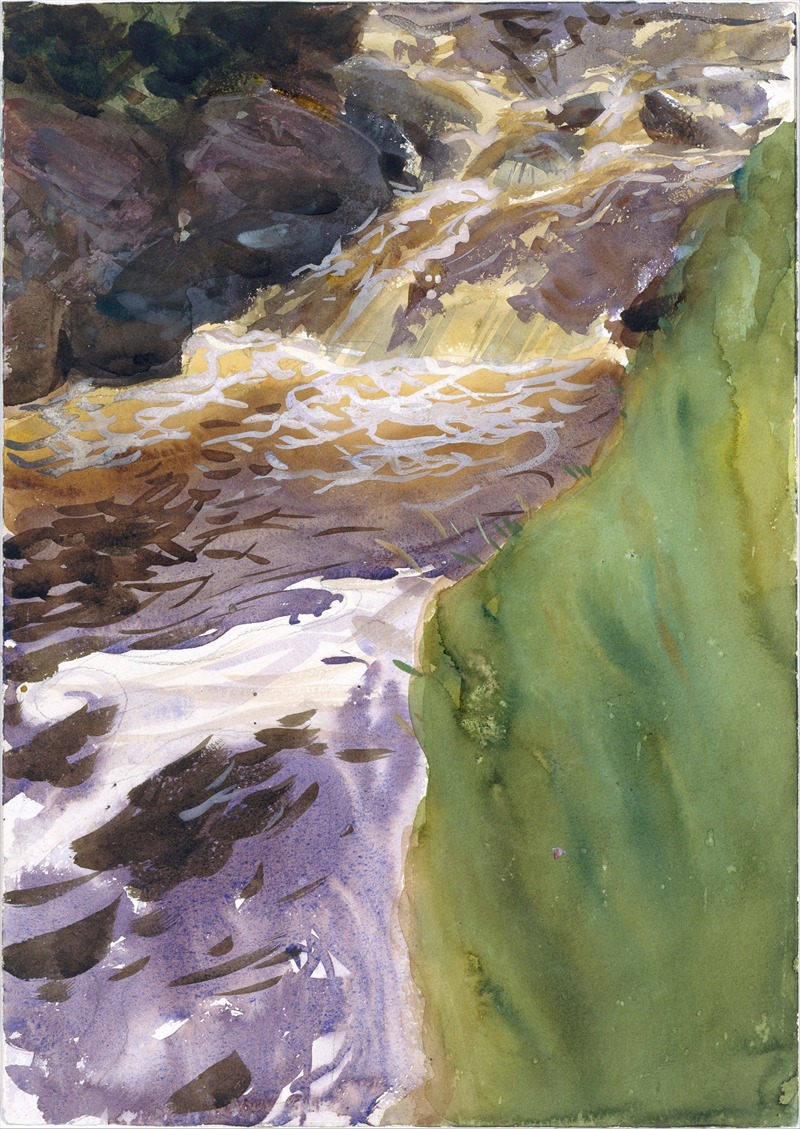 John Singer Sargent - Rushing Water