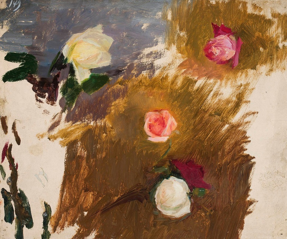 Jan Ciągliński - Yalta – flowers