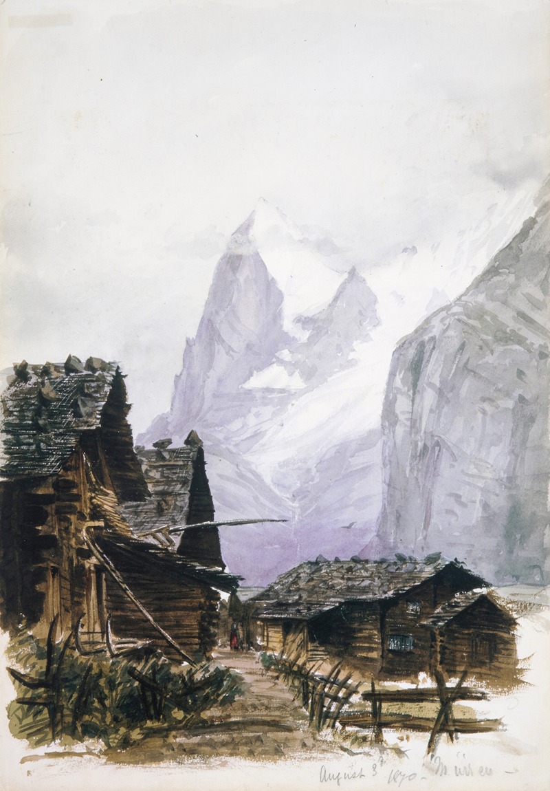 John Singer Sargent - Splendid Mountain Watercolours Sketchbook – Cover 2