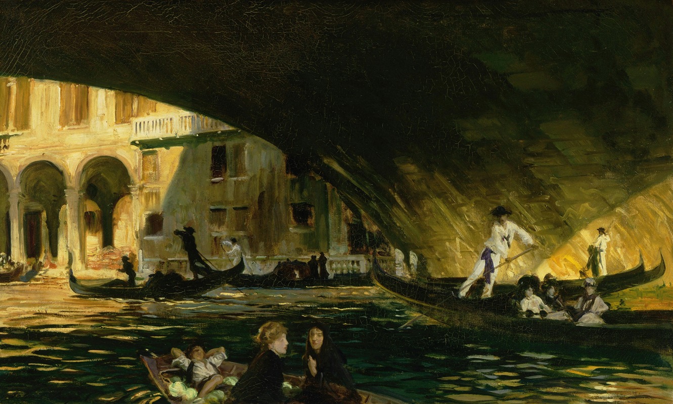 John Singer Sargent - The Rialto, Venice