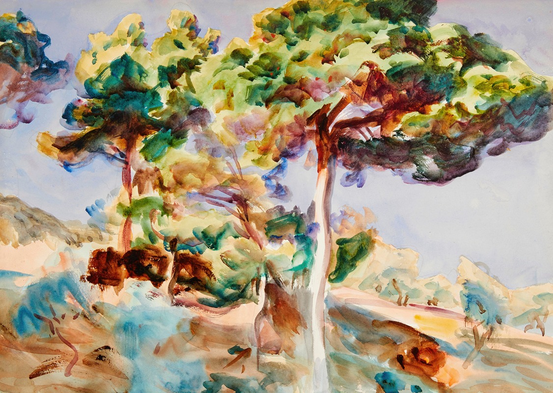 John Singer Sargent - Trees