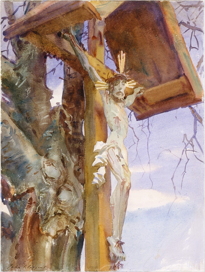 John Singer Sargent - Tyrolese Crucifix