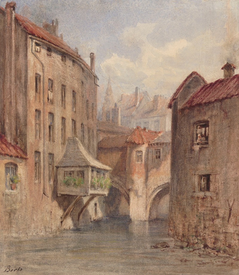 Joseph Borio - Bridge in Brussels