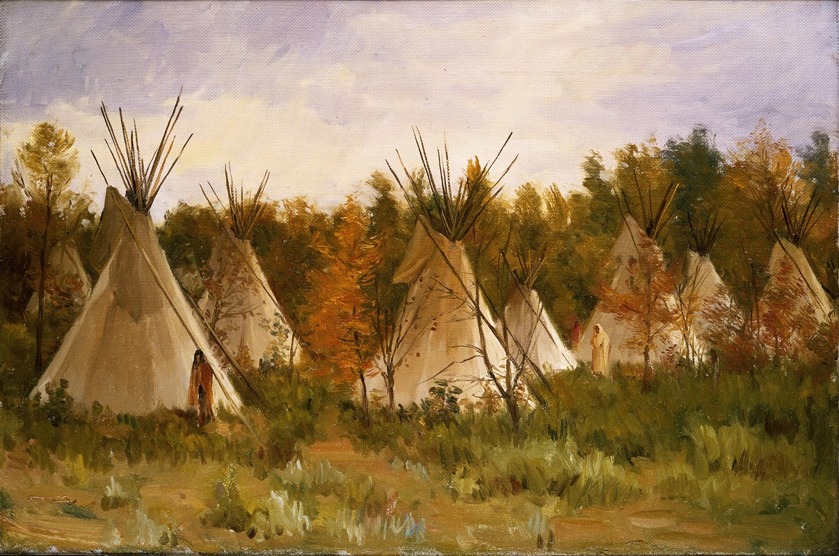 Joseph Henry Sharp - The Summer Camp