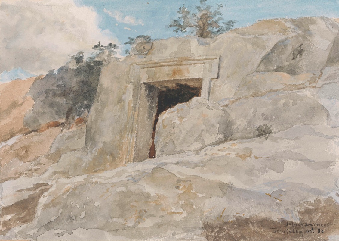 Juliaan De Vriendt - Tomb on the Southern Side of the Kidron Valley