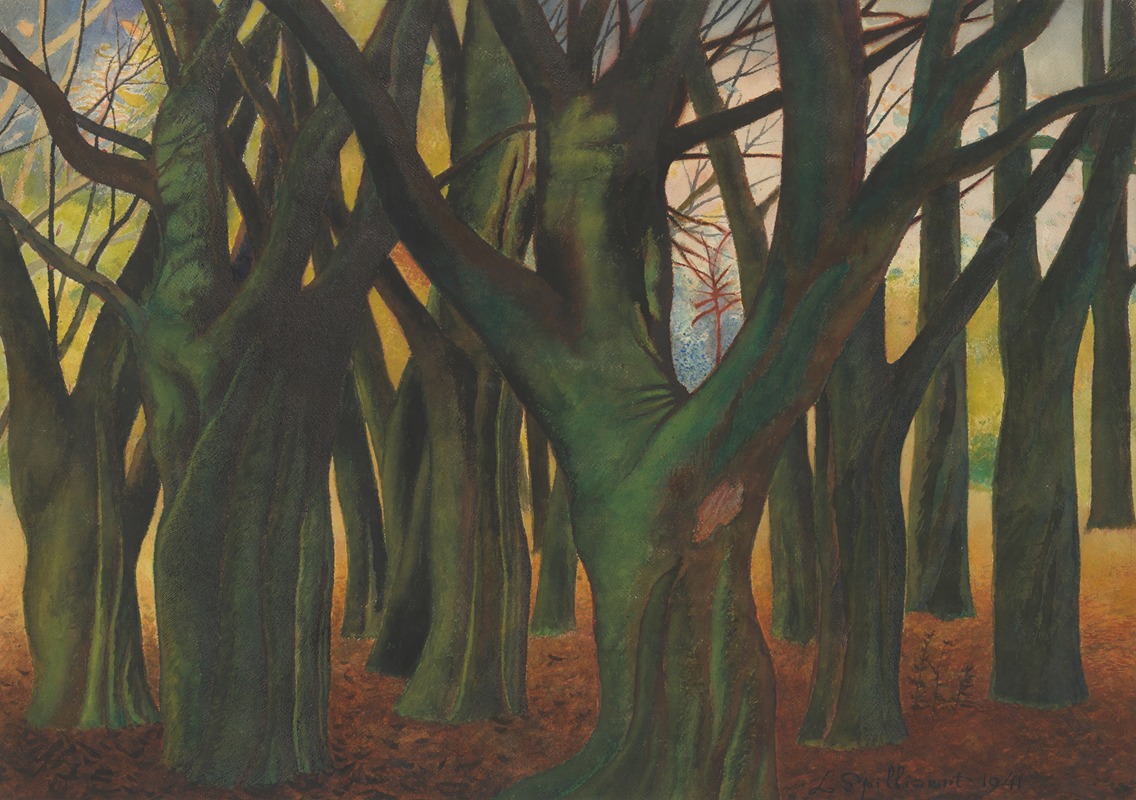 Léon Spilliaert - Groene bomen