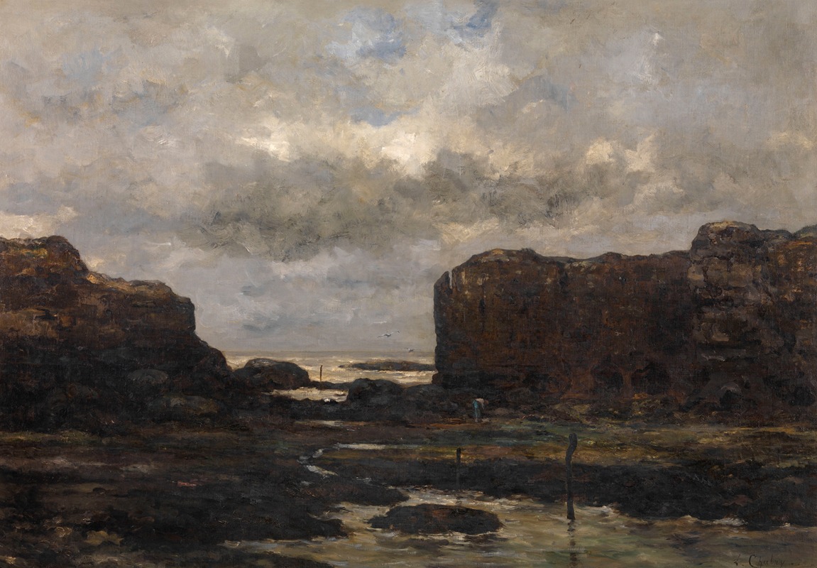 Léonce Chabry - The Coast at Saintonge