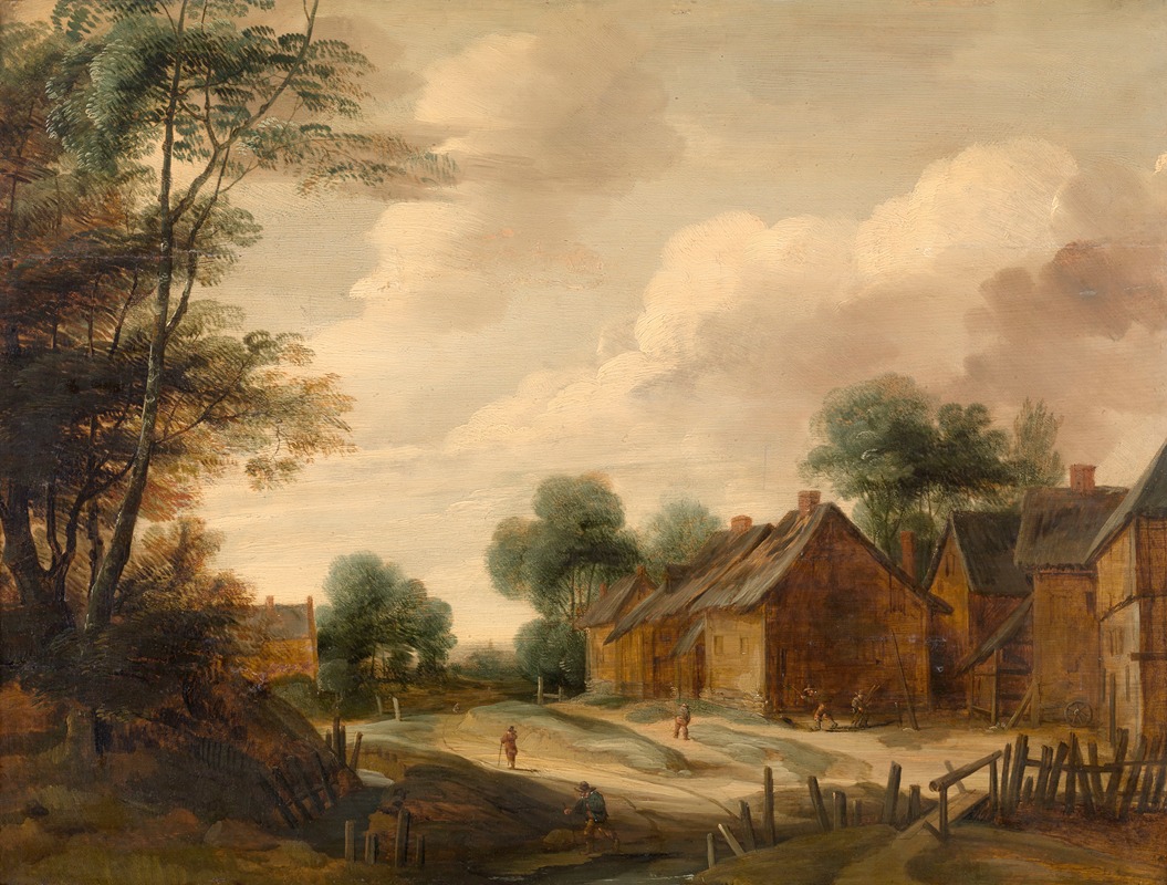 Lodewijk de Vadder - Landscape with a Farm