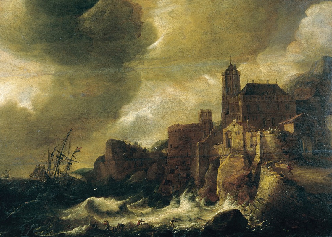 Ludolf Backhuysen II - The shipwreck