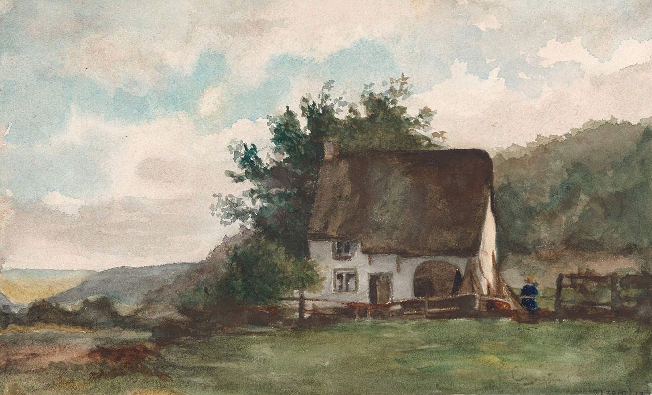 Nicaise De Keyser - Landscape with a House 2