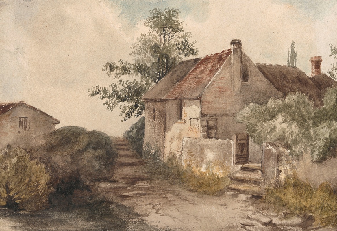 Nicaise De Keyser - Landscape with a House