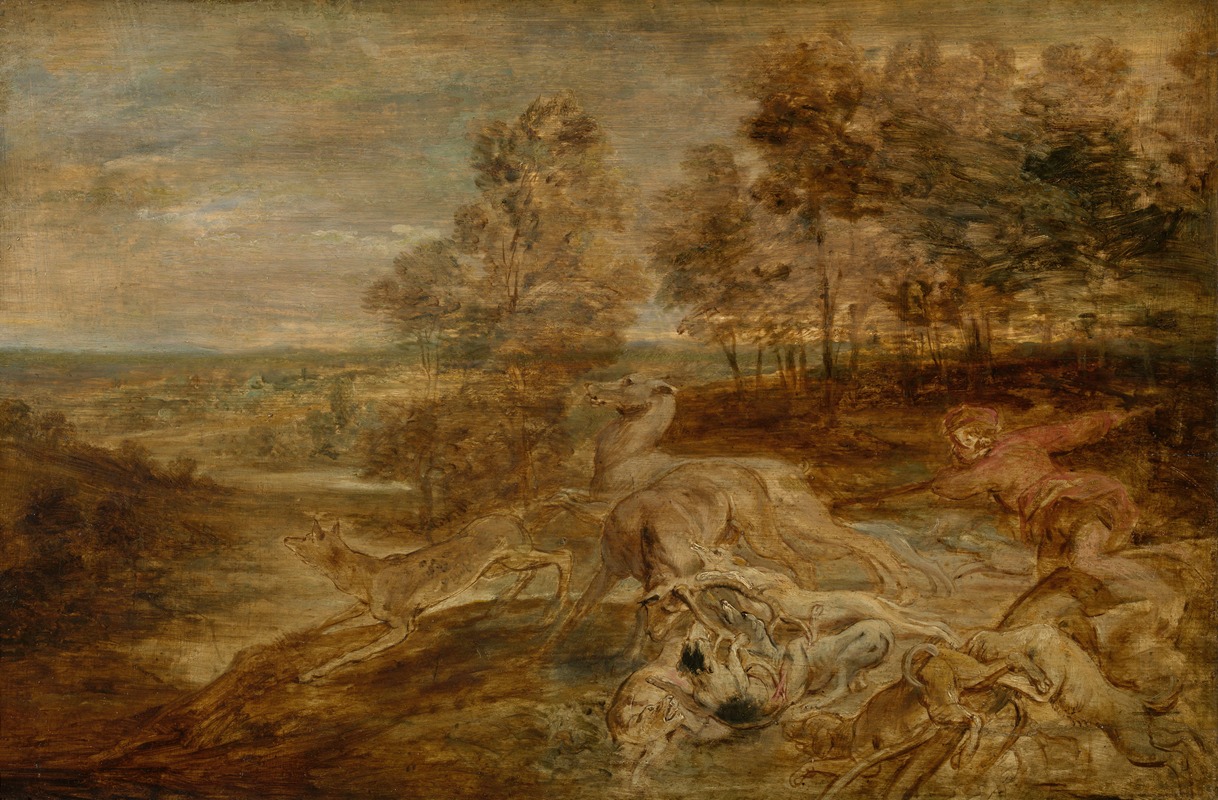 Peter Paul Rubens - The Deer Hunt