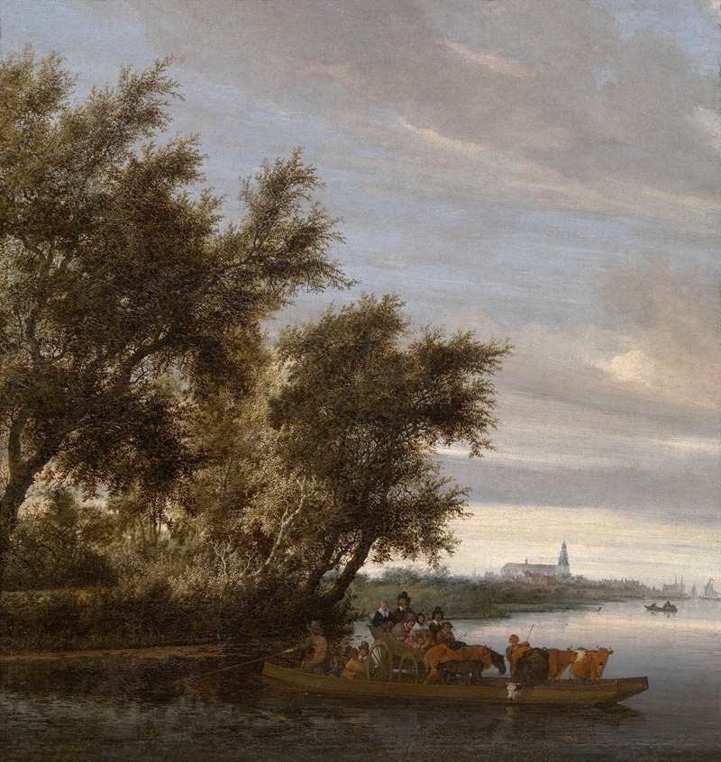 Salomon van Ruysdael - The Ferry