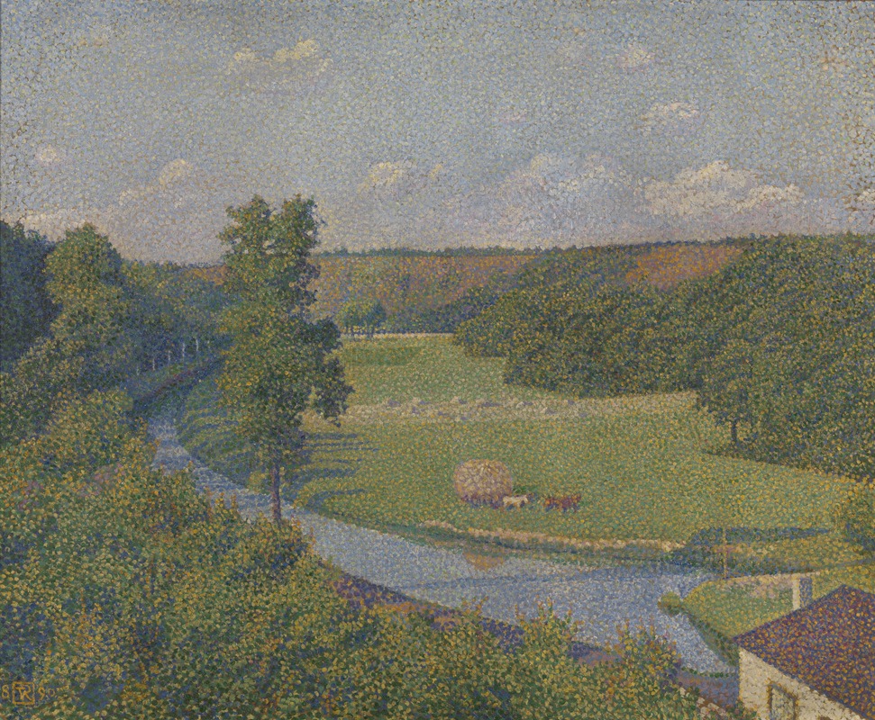 Theo van Rysselberghe - The valley of the Sambre