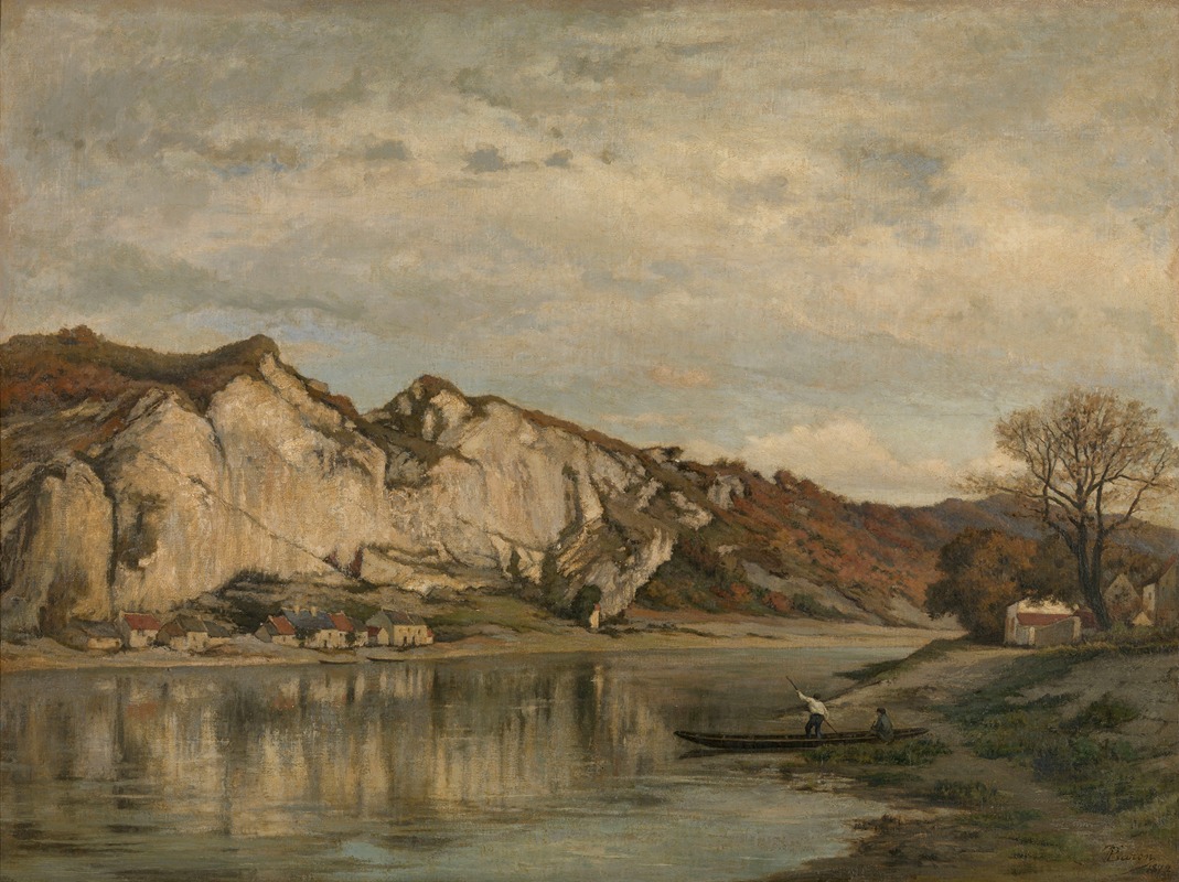 Théodore Baron - Rocher de Frêne near Profondeville