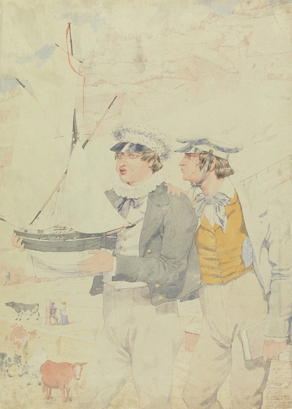 Richard Dadd - Juvenile Members of the Yacht Club