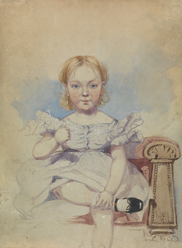 Richard Dadd - Portrait of a Girl