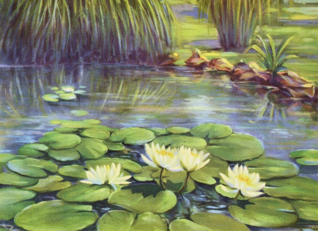 Lafayette F. Cargill - Water lily