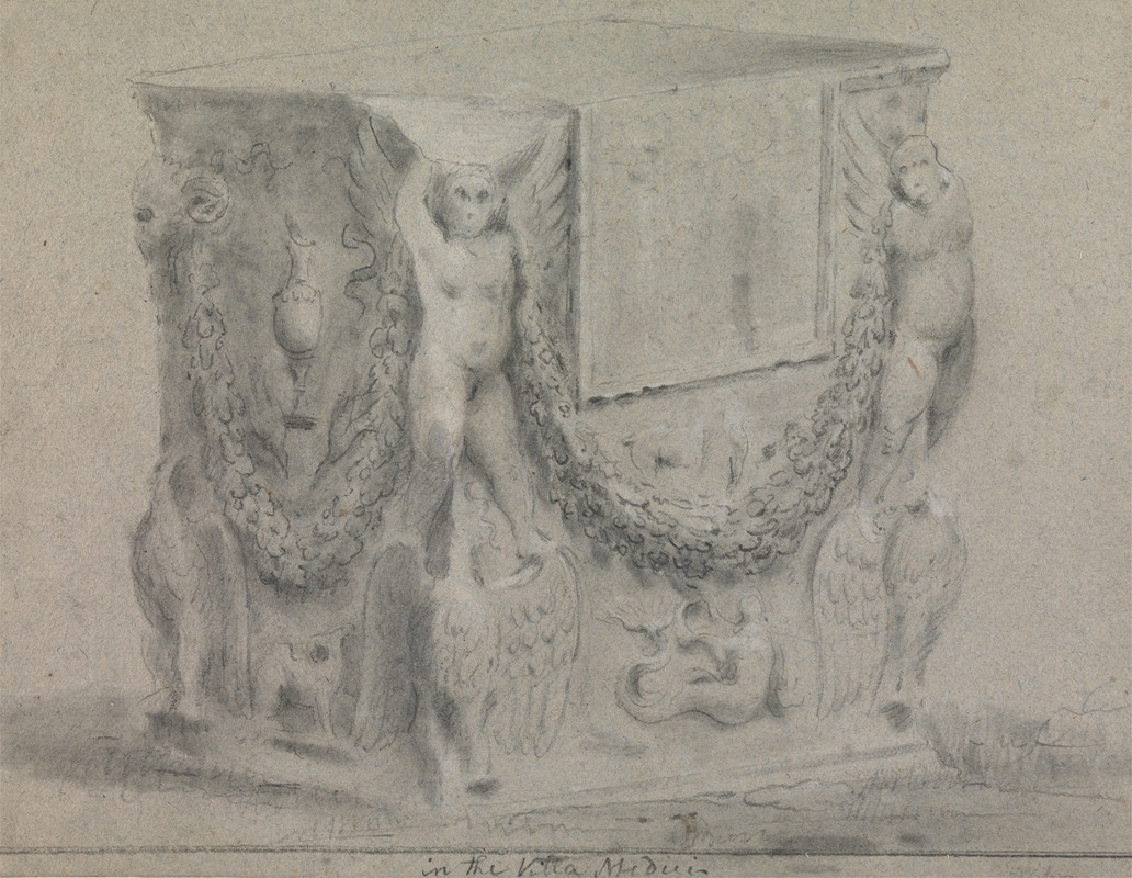 Richard Wilson - Sculpted Plinth in the Villa Medici