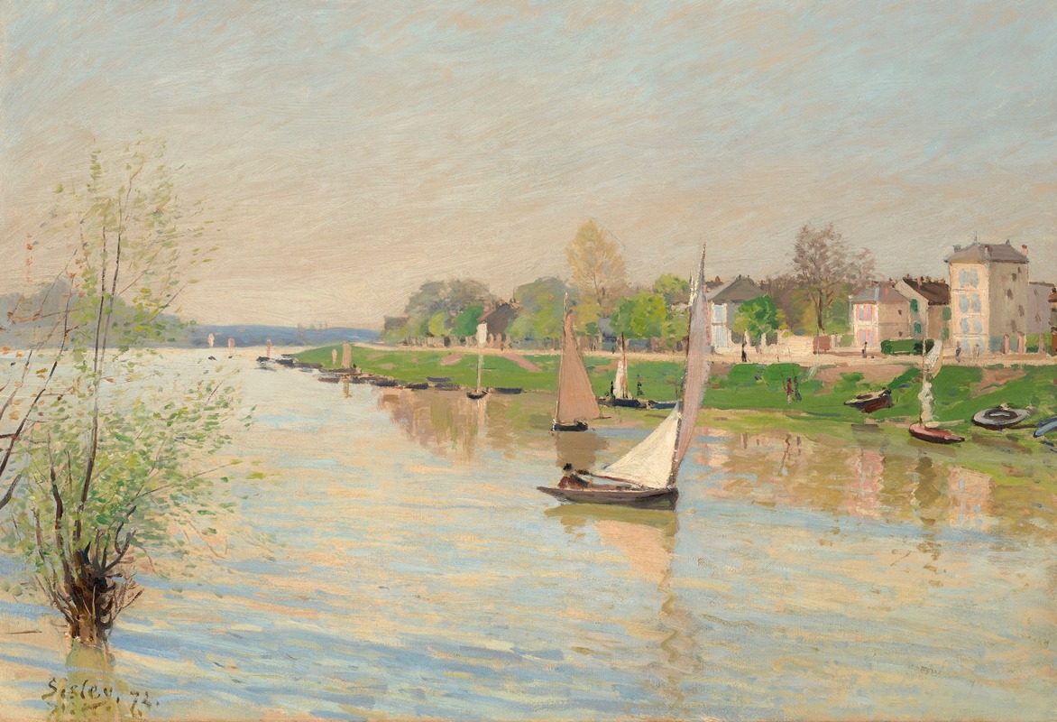 Alfred Sisley - La Seine à Argenteuil