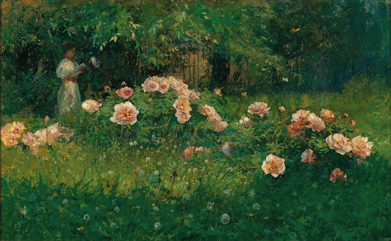 Alois Kalvoda - A Rose Garden